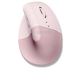Mouse Logitech Lift Ergonómico Vertical 1000dpi - Color Rosa
