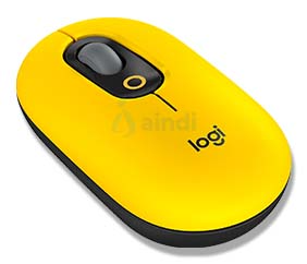 Mouse Logitech Pop inalámbrico 910-006549 — Emojis personalizables 1000 DPI